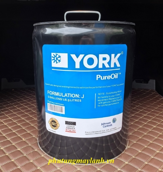Dầu York j – Dầu bôi trơn chiller York